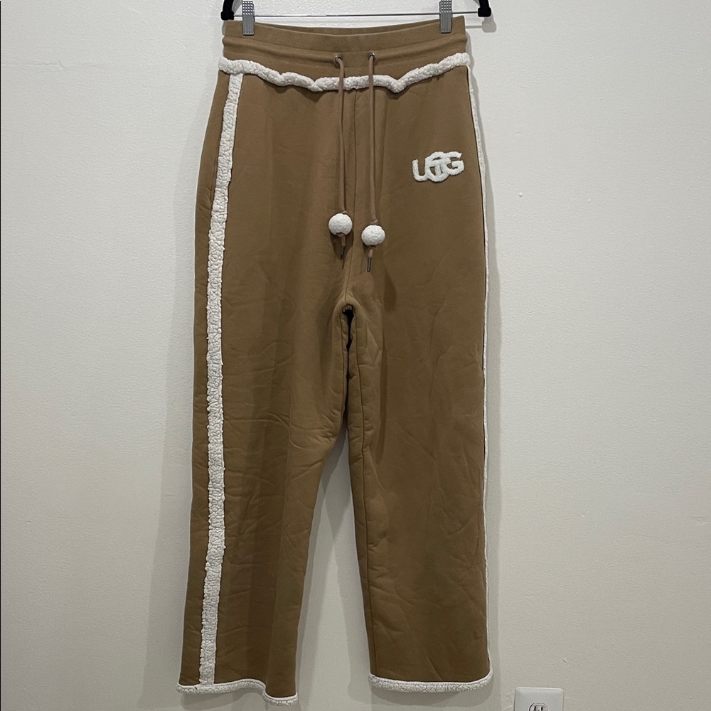 Telfar x Ugg Sweatpants Tan Brown Cream